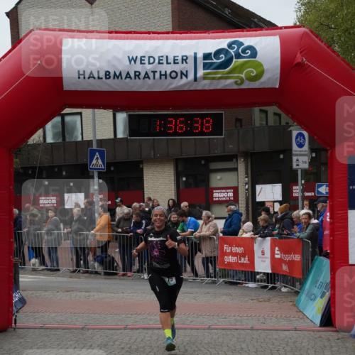 04.05.2025 - 8. Wedeler Halbmarathon Felixshl http://msf.ph/oto/7818085 04.05.2025 11:36:36 Ziel 375 meine-sportfotos.de