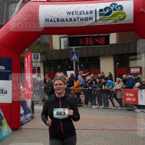 04.05.2025 - 8. Wedeler Halbmarathon Felixshl http://msf.ph/oto/7818107 04.05.2025 11:36:46 Ziel 290, 393, 526, 593, 663 meine-sportfotos.de