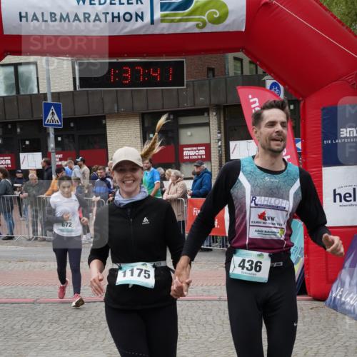 04.05.2025 - 8. Wedeler Halbmarathon Felixshl http://msf.ph/oto/7818191 04.05.2025 11:37:39 Ziel 436, 672, 889, 1175 meine-sportfotos.de