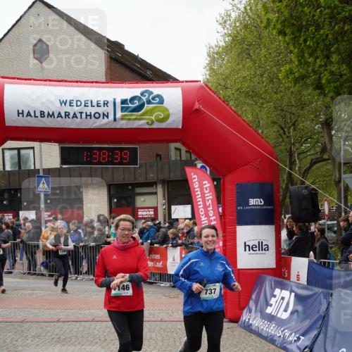 04.05.2025 - 8. Wedeler Halbmarathon Felixshl http://msf.ph/oto/7818300 04.05.2025 11:38:37 Ziel 225, 737, 789, 1146, 1200 meine-sportfotos.de