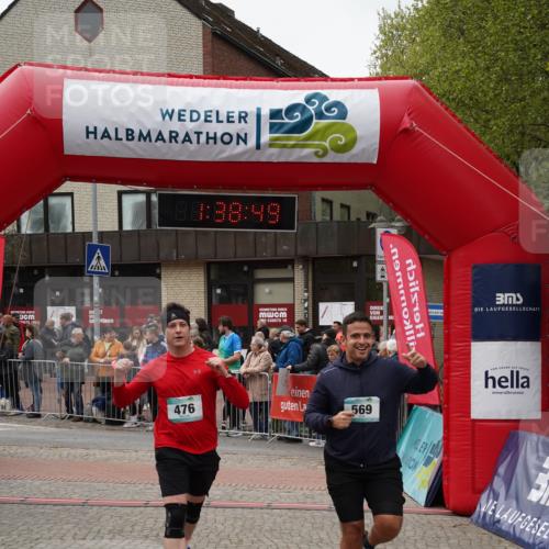 04.05.2025 - 8. Wedeler Halbmarathon Felixshl http://msf.ph/oto/7818314 04.05.2025 11:38:47 Ziel 476, 569 meine-sportfotos.de