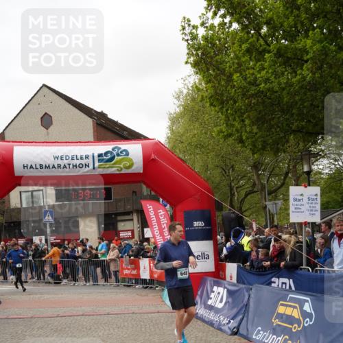 04.05.2025 - 8. Wedeler Halbmarathon Felixshl http://msf.ph/oto/7818365 04.05.2025 11:39:15 Ziel 493, 648, 835 meine-sportfotos.de