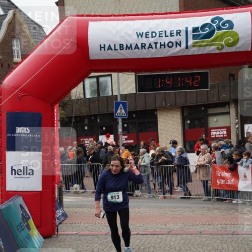 04.05.2025 - 8. Wedeler Halbmarathon Felixshl http://msf.ph/oto/7818551 04.05.2025 11:41:40 Ziel 913 meine-sportfotos.de