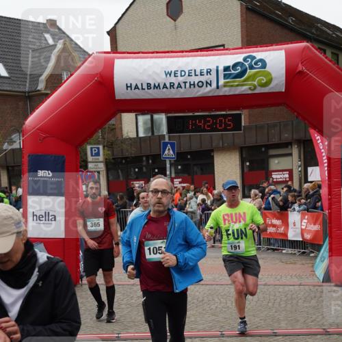 04.05.2025 - 8. Wedeler Halbmarathon Felixshl http://msf.ph/oto/7818594 04.05.2025 11:42:03 Ziel 116, 191, 365, 389, 680, 681, 1051, 1142 meine-sportfotos.de