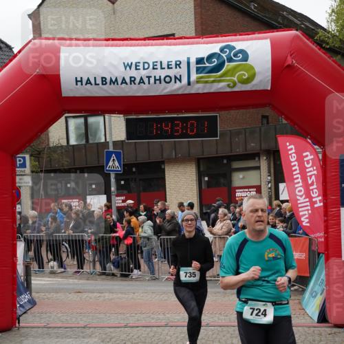 04.05.2025 - 8. Wedeler Halbmarathon Felixshl http://msf.ph/oto/7818672 04.05.2025 11:42:59 Ziel 724 meine-sportfotos.de