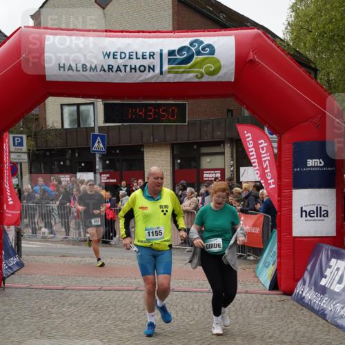 04.05.2025 - 8. Wedeler Halbmarathon Felixshl http://msf.ph/oto/7818747 04.05.2025 11:43:48 Ziel 854, 1155 meine-sportfotos.de