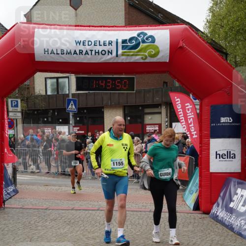 04.05.2025 - 8. Wedeler Halbmarathon Felixshl http://msf.ph/oto/7818748 04.05.2025 11:43:48 Ziel 854, 1155 meine-sportfotos.de