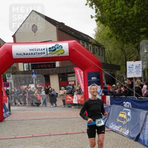 04.05.2025 - 8. Wedeler Halbmarathon Felixshl http://msf.ph/oto/7818824 04.05.2025 11:44:39 Ziel 402 meine-sportfotos.de