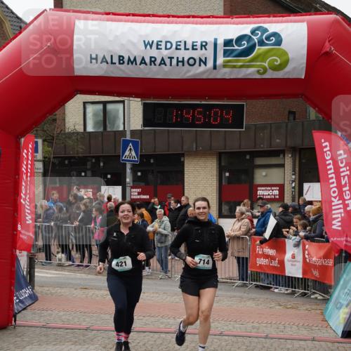 04.05.2025 - 8. Wedeler Halbmarathon Felixshl http://msf.ph/oto/7818856 04.05.2025 11:45:02 Ziel 392, 421, 714 meine-sportfotos.de