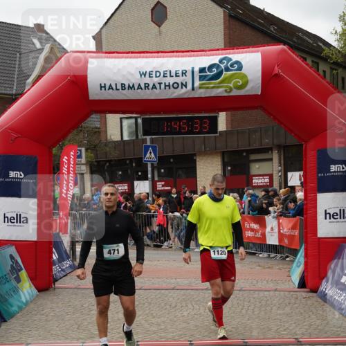 04.05.2025 - 8. Wedeler Halbmarathon Felixshl http://msf.ph/oto/7818903 04.05.2025 11:45:31 Ziel 471, 808, 1120 meine-sportfotos.de