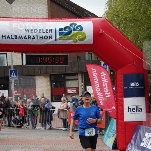 04.05.2025 - 8. Wedeler Halbmarathon Felixshl http://msf.ph/oto/7818914 04.05.2025 11:45:37 Ziel 576, 834 meine-sportfotos.de