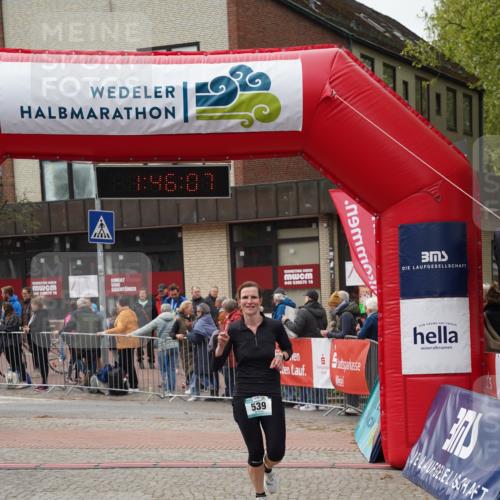 04.05.2025 - 8. Wedeler Halbmarathon Felixshl http://msf.ph/oto/7818961 04.05.2025 11:46:05 Ziel 539 meine-sportfotos.de
