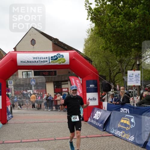 04.05.2025 - 8. Wedeler Halbmarathon Felixshl http://msf.ph/oto/7819136 04.05.2025 11:48:11 Ziel 434, 1083 meine-sportfotos.de