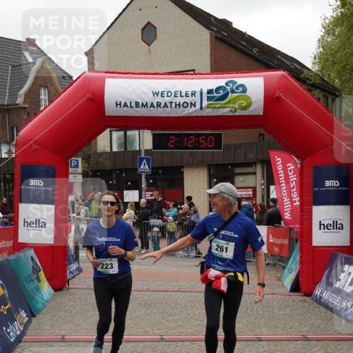 04.05.2025 - 8. Wedeler Halbmarathon Felixshl http://msf.ph/oto/7819455 04.05.2025 12:12:48 Ziel 183, 205, 223, 261 meine-sportfotos.de