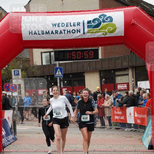 04.05.2025 - 8. Wedeler Halbmarathon Felixshl http://msf.ph/oto/7819820 04.05.2025 11:50:57 Ziel 504, 632, 633 meine-sportfotos.de