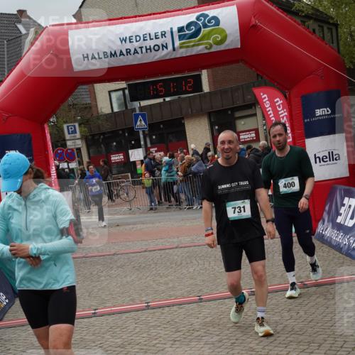 04.05.2025 - 8. Wedeler Halbmarathon Felixshl http://msf.ph/oto/7819844 04.05.2025 11:51:10 Ziel 295, 400, 528, 731 meine-sportfotos.de