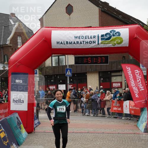 04.05.2025 - 8. Wedeler Halbmarathon Felixshl http://msf.ph/oto/7819876 04.05.2025 11:51:35 Ziel 773 meine-sportfotos.de