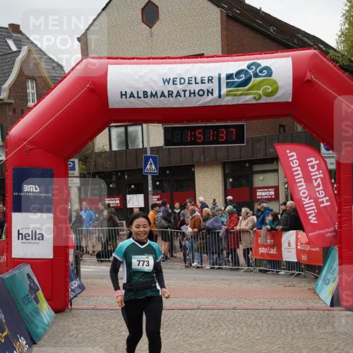 04.05.2025 - 8. Wedeler Halbmarathon Felixshl http://msf.ph/oto/7819878 04.05.2025 11:51:35 Ziel 773 meine-sportfotos.de