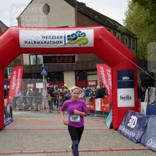 04.05.2025 - 8. Wedeler Halbmarathon Felixshl http://msf.ph/oto/7819901 04.05.2025 11:52:01 Ziel 107 meine-sportfotos.de