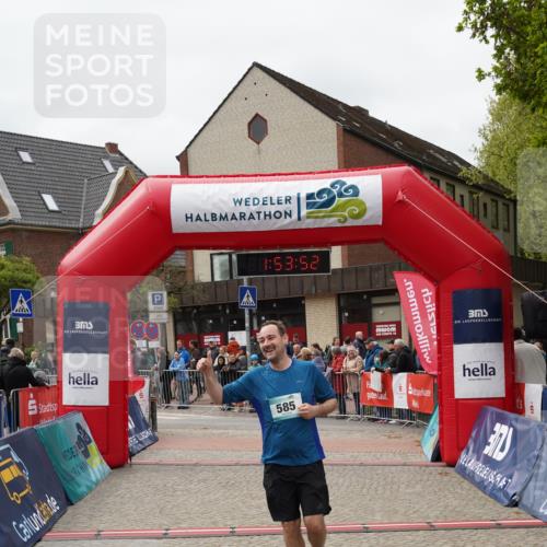 04.05.2025 - 8. Wedeler Halbmarathon Felixshl http://msf.ph/oto/7820024 04.05.2025 11:53:50 Ziel 585 meine-sportfotos.de