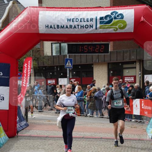 04.05.2025 - 8. Wedeler Halbmarathon Felixshl http://msf.ph/oto/7820061 04.05.2025 11:54:20 Ziel 360, 577, 1013 meine-sportfotos.de