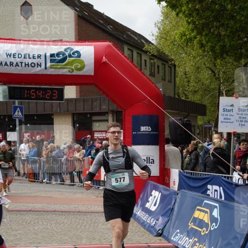 04.05.2025 - 8. Wedeler Halbmarathon Felixshl http://msf.ph/oto/7820065 04.05.2025 11:54:21 Ziel 360, 577, 1013 meine-sportfotos.de