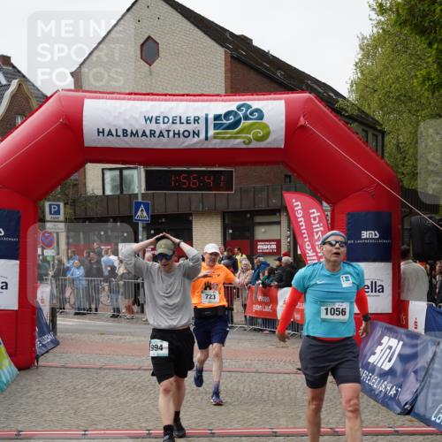 04.05.2025 - 8. Wedeler Halbmarathon Felixshl http://msf.ph/oto/7820398 04.05.2025 11:56:39 Ziel 723, 951, 994, 1056 meine-sportfotos.de