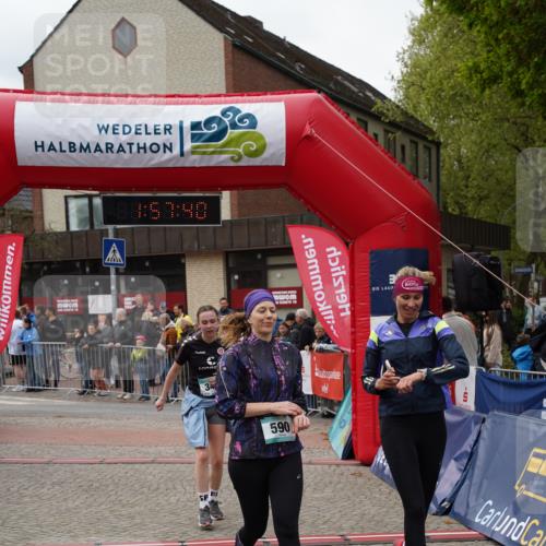 04.05.2025 - 8. Wedeler Halbmarathon Felixshl http://msf.ph/oto/7821712 04.05.2025 11:57:38 Ziel 349, 590, 1147 meine-sportfotos.de