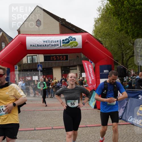 04.05.2025 - 8. Wedeler Halbmarathon Felixshl http://msf.ph/oto/7822035 04.05.2025 11:57:51 Ziel 55, 251, 432, 671 meine-sportfotos.de
