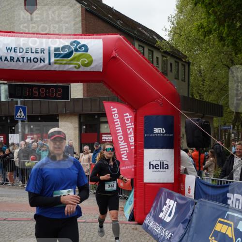 04.05.2025 - 8. Wedeler Halbmarathon Felixshl http://msf.ph/oto/7823211 04.05.2025 11:59:00 Ziel 345, 470, 741 meine-sportfotos.de