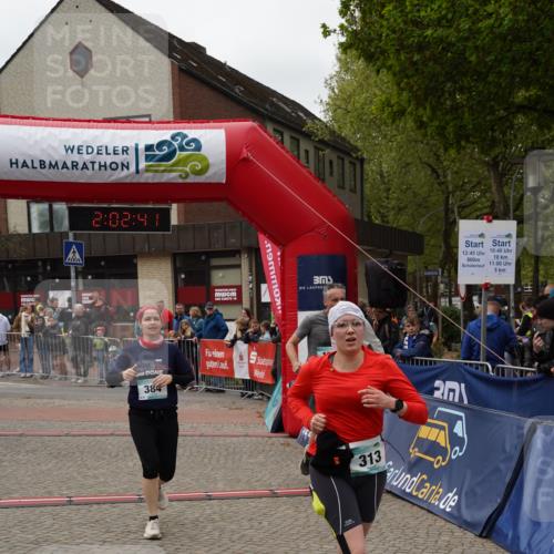 04.05.2025 - 8. Wedeler Halbmarathon Felixshl http://msf.ph/oto/7825817 04.05.2025 12:02:39 Ziel 172, 313, 384 meine-sportfotos.de