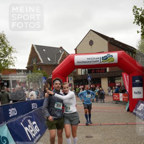 04.05.2025 - 8. Wedeler Halbmarathon Felixshl http://msf.ph/oto/7832042 04.05.2025 12:13:18 Ziel 273, 415 meine-sportfotos.de