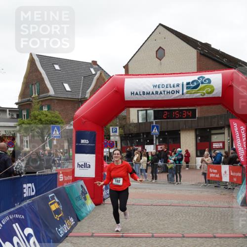 04.05.2025 - 8. Wedeler Halbmarathon Felixshl http://msf.ph/oto/7832952 04.05.2025 12:15:32 Ziel 102 meine-sportfotos.de