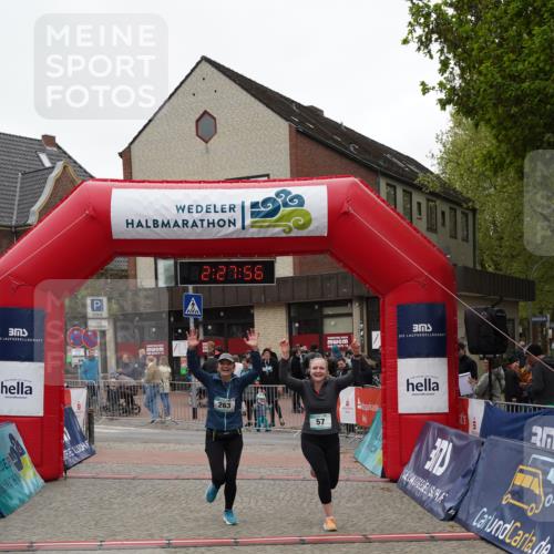 04.05.2025 - 8. Wedeler Halbmarathon Felixshl http://msf.ph/oto/7837440 04.05.2025 12:27:54 Ziel 57, 263 meine-sportfotos.de