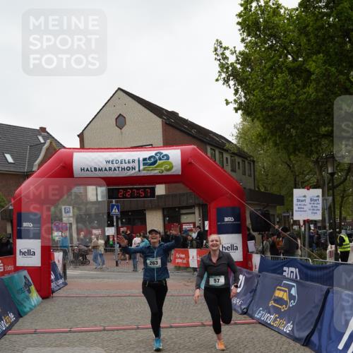 04.05.2025 - 8. Wedeler Halbmarathon Felixshl http://msf.ph/oto/7837461 04.05.2025 12:27:54 Ziel 57, 263 meine-sportfotos.de