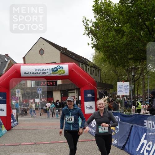 04.05.2025 - 8. Wedeler Halbmarathon Felixshl http://msf.ph/oto/7837514 04.05.2025 12:27:55 Ziel 57, 263 meine-sportfotos.de