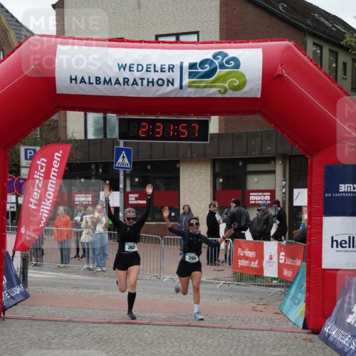 04.05.2025 - 8. Wedeler Halbmarathon Felixshl http://msf.ph/oto/7838910 04.05.2025 12:31:54 Ziel 260, 262 meine-sportfotos.de