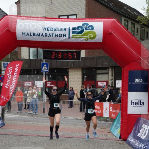 04.05.2025 - 8. Wedeler Halbmarathon Felixshl http://msf.ph/oto/7838947 04.05.2025 12:31:55 Ziel 260, 262 meine-sportfotos.de