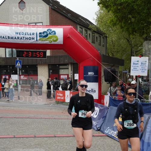 04.05.2025 - 8. Wedeler Halbmarathon Felixshl http://msf.ph/oto/7839055 04.05.2025 12:31:57 Ziel 260, 262 meine-sportfotos.de