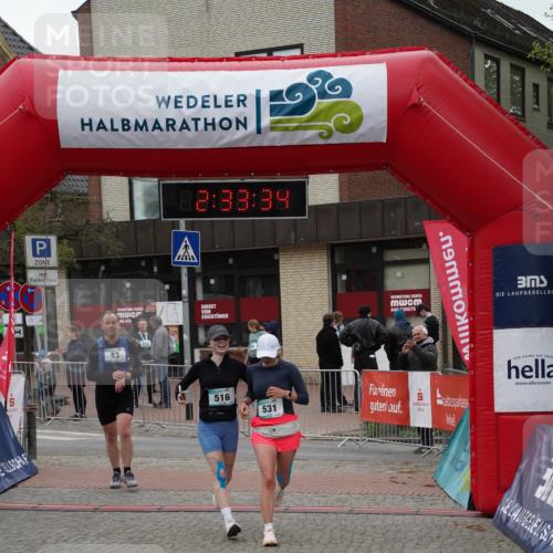 04.05.2025 - 8. Wedeler Halbmarathon Felixshl http://msf.ph/oto/7839156 04.05.2025 12:33:32 Ziel 53, 516, 531 meine-sportfotos.de