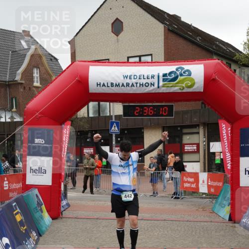 04.05.2025 - 8. Wedeler Halbmarathon Felixshl http://msf.ph/oto/7839974 04.05.2025 12:36:08 Ziel 442 meine-sportfotos.de