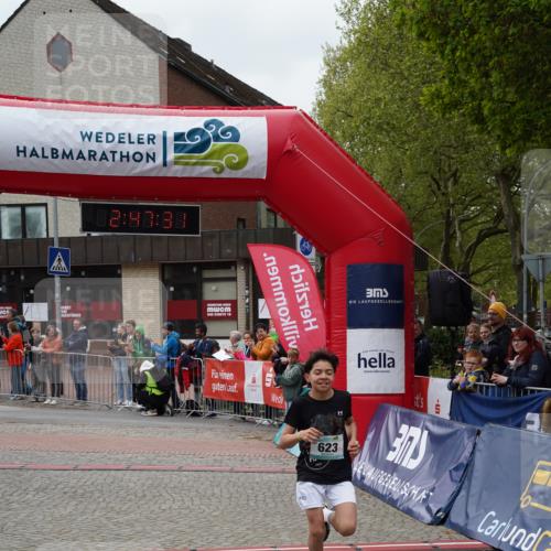 04.05.2025 - 8. Wedeler Halbmarathon Felixshl http://msf.ph/oto/7841277 04.05.2025 12:47:29 Ziel 623 meine-sportfotos.de