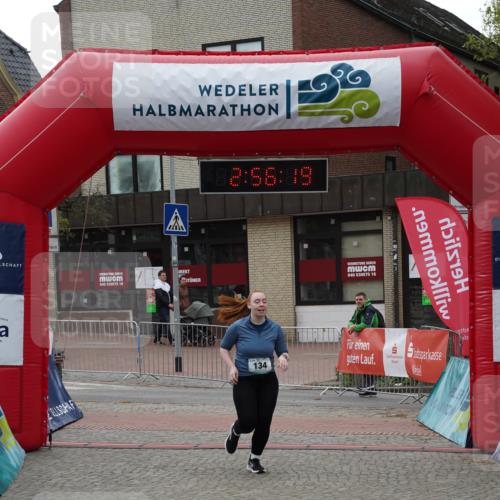 04.05.2025 - 8. Wedeler Halbmarathon Felixshl http://msf.ph/oto/7842656 04.05.2025 12:56:17 Ziel 134 meine-sportfotos.de