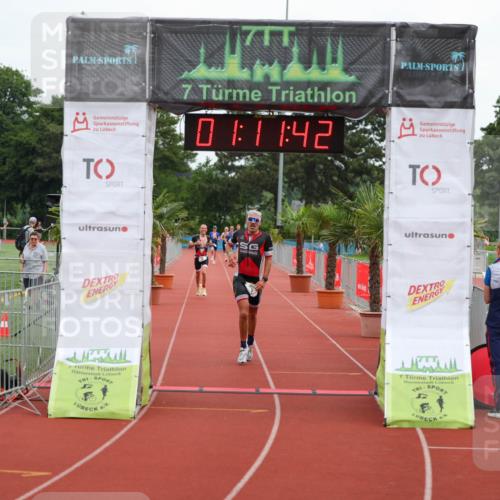 15.06.2025 - 7 Türme Triathlon Michael Strokosch http://msf.ph/oto/7929394 15.06.2025 10:11:42 Ziel 35 meine-sportfotos.de