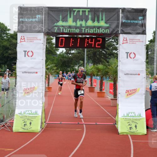 15.06.2025 - 7 Türme Triathlon Michael Strokosch http://msf.ph/oto/7929395 15.06.2025 10:11:43 Ziel 32, 35 meine-sportfotos.de