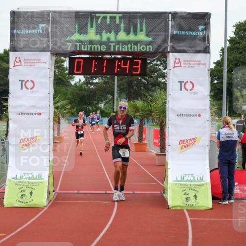 15.06.2025 - 7 Türme Triathlon Michael Strokosch http://msf.ph/oto/7929398 15.06.2025 10:11:44 Ziel 32, 35 meine-sportfotos.de
