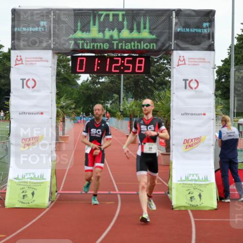 15.06.2025 - 7 Türme Triathlon Michael Strokosch http://msf.ph/oto/7929444 15.06.2025 10:12:58 Ziel 33, 34 meine-sportfotos.de