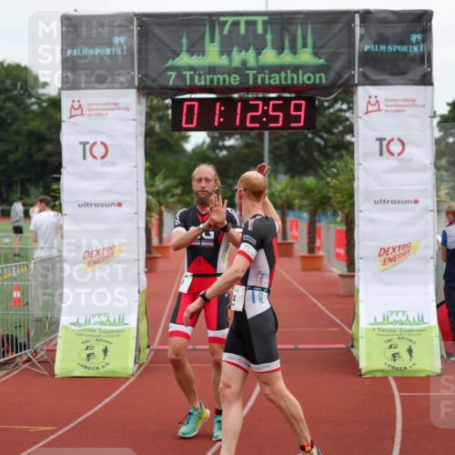 15.06.2025 - 7 Türme Triathlon Michael Strokosch http://msf.ph/oto/7929448 15.06.2025 10:13:00 Ziel 33, 34 meine-sportfotos.de