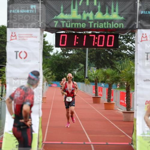 15.06.2025 - 7 Türme Triathlon Michael Strokosch http://msf.ph/oto/7929609 15.06.2025 10:17:00 Ziel 9 meine-sportfotos.de