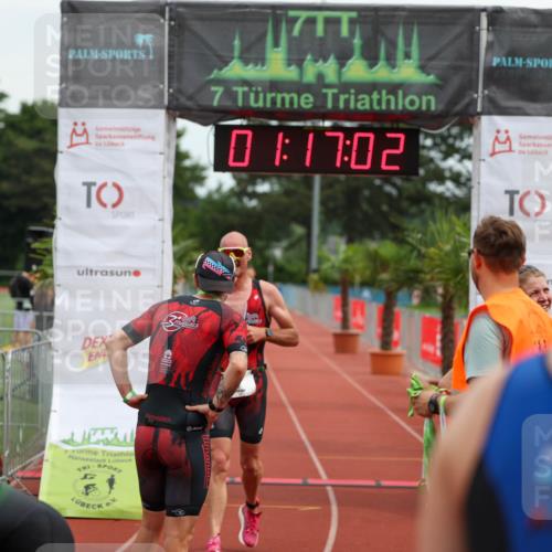 15.06.2025 - 7 Türme Triathlon Michael Strokosch http://msf.ph/oto/7929617 15.06.2025 10:17:03 Ziel 7, 9 meine-sportfotos.de